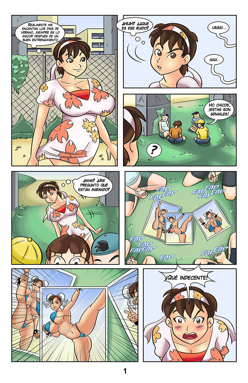 [Glassfish] Untitled SF Mini-comic (Street Fighter)