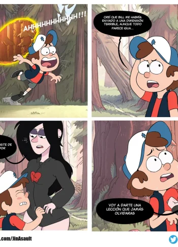 [JinAsault] Gravity falls en algún universo paralelo (Gravity Falls)