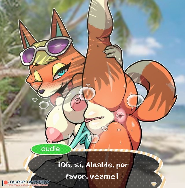 [Lollipopcon] Meet Audie at the Beach (Animal Crossing)