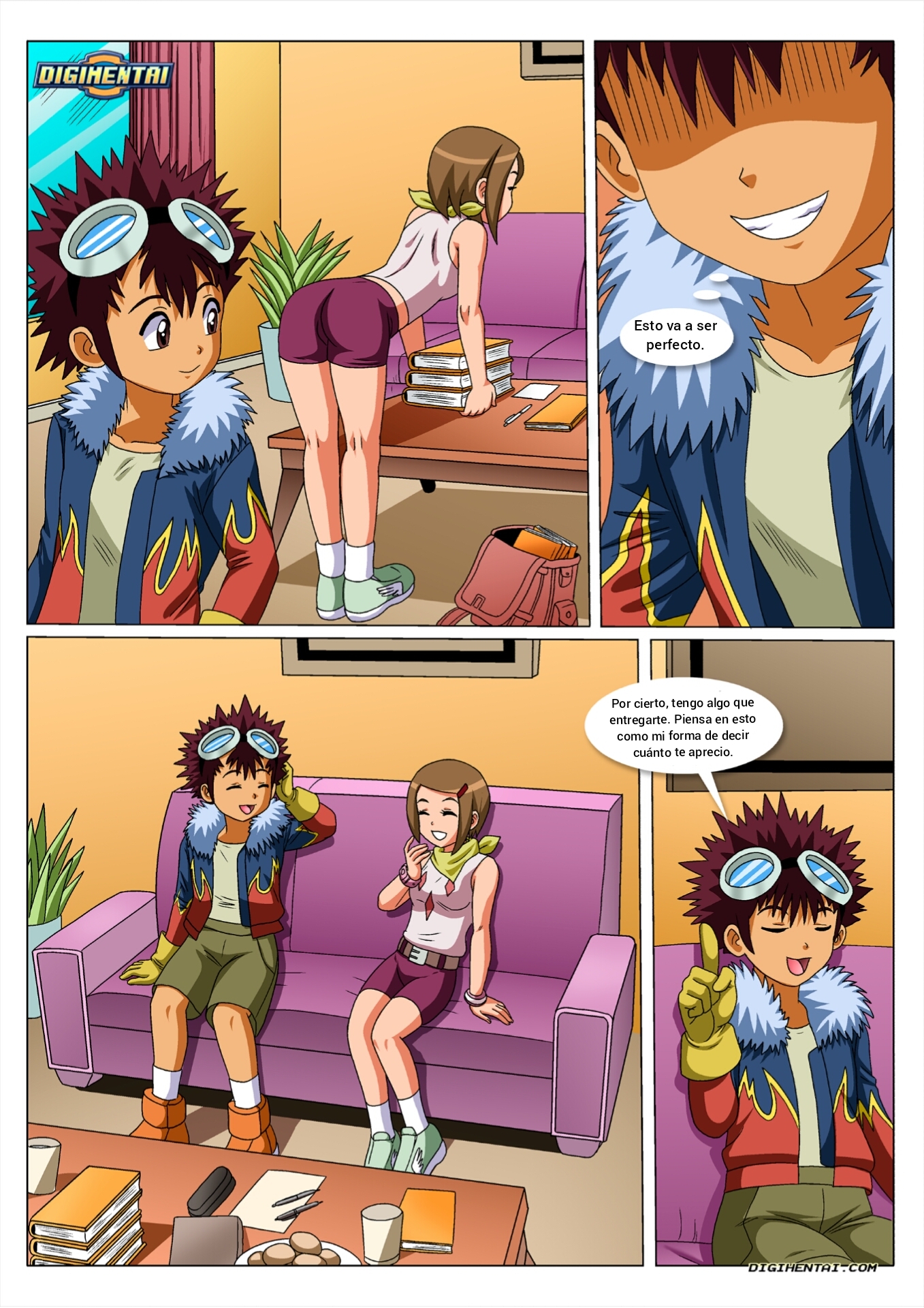 [Palcomix] Hypnofun (Digimon Adventure 02)