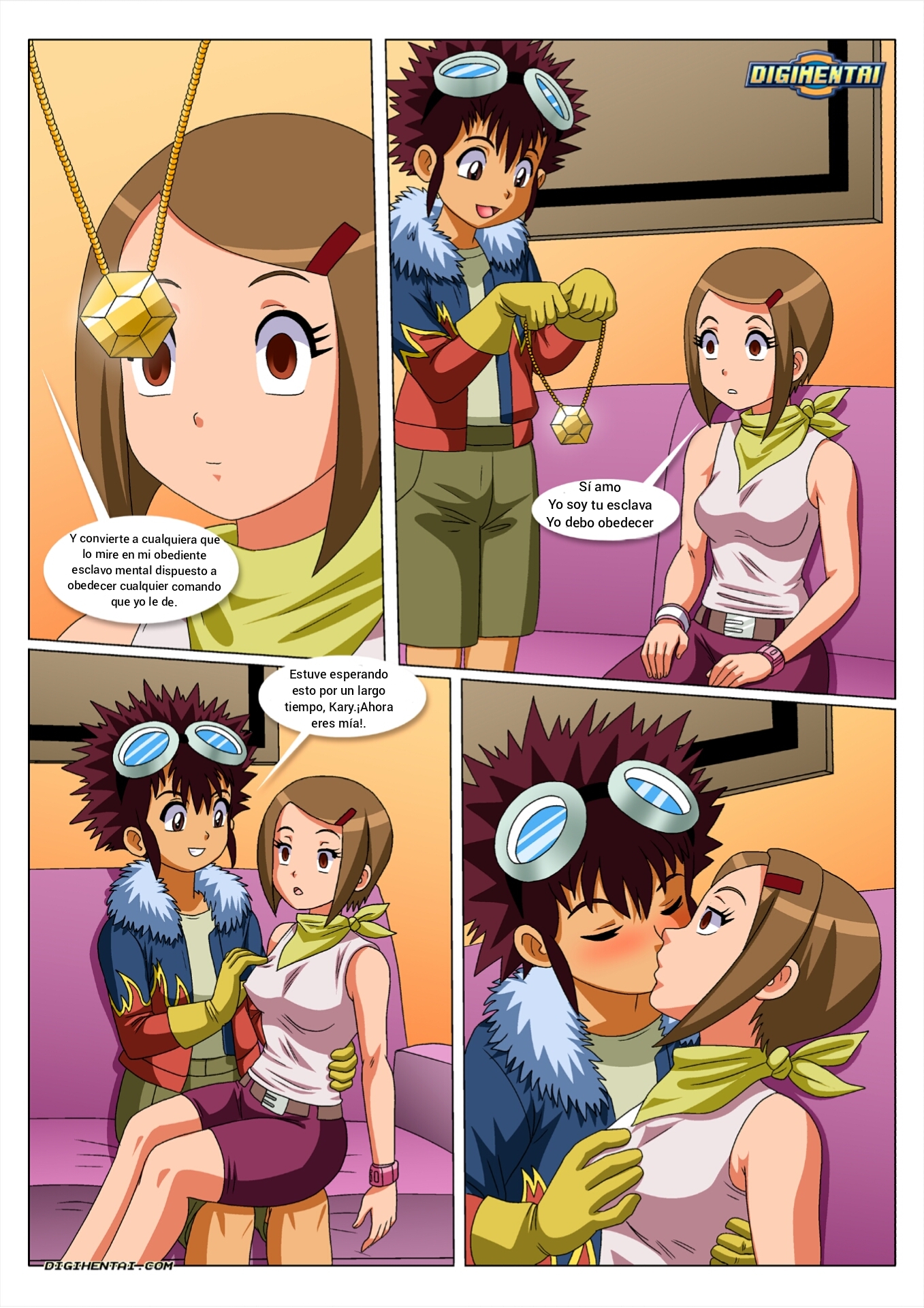 [Palcomix] Hypnofun (Digimon Adventure 02)