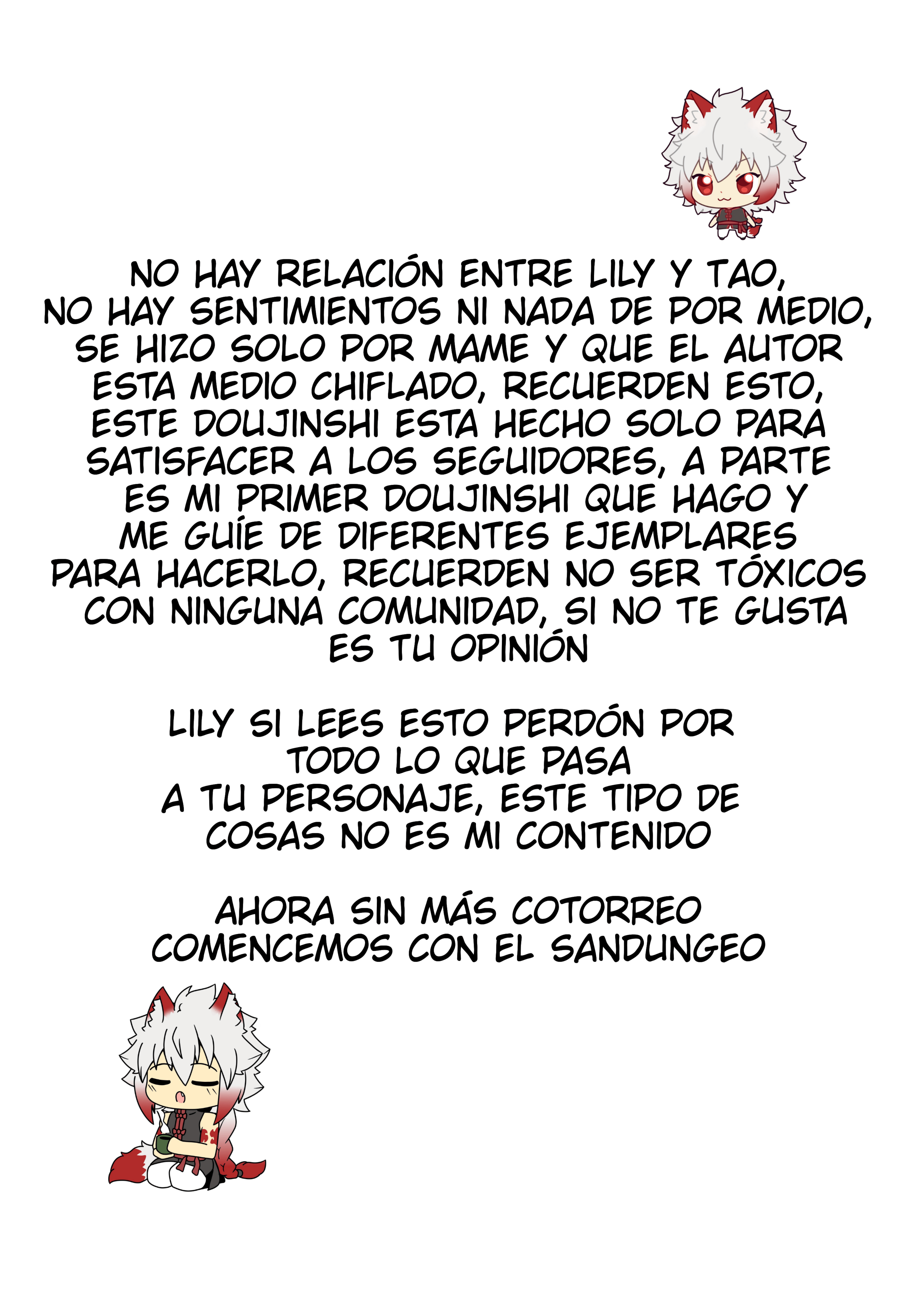 [Long Tao] Solo un Reto (Comic porn)