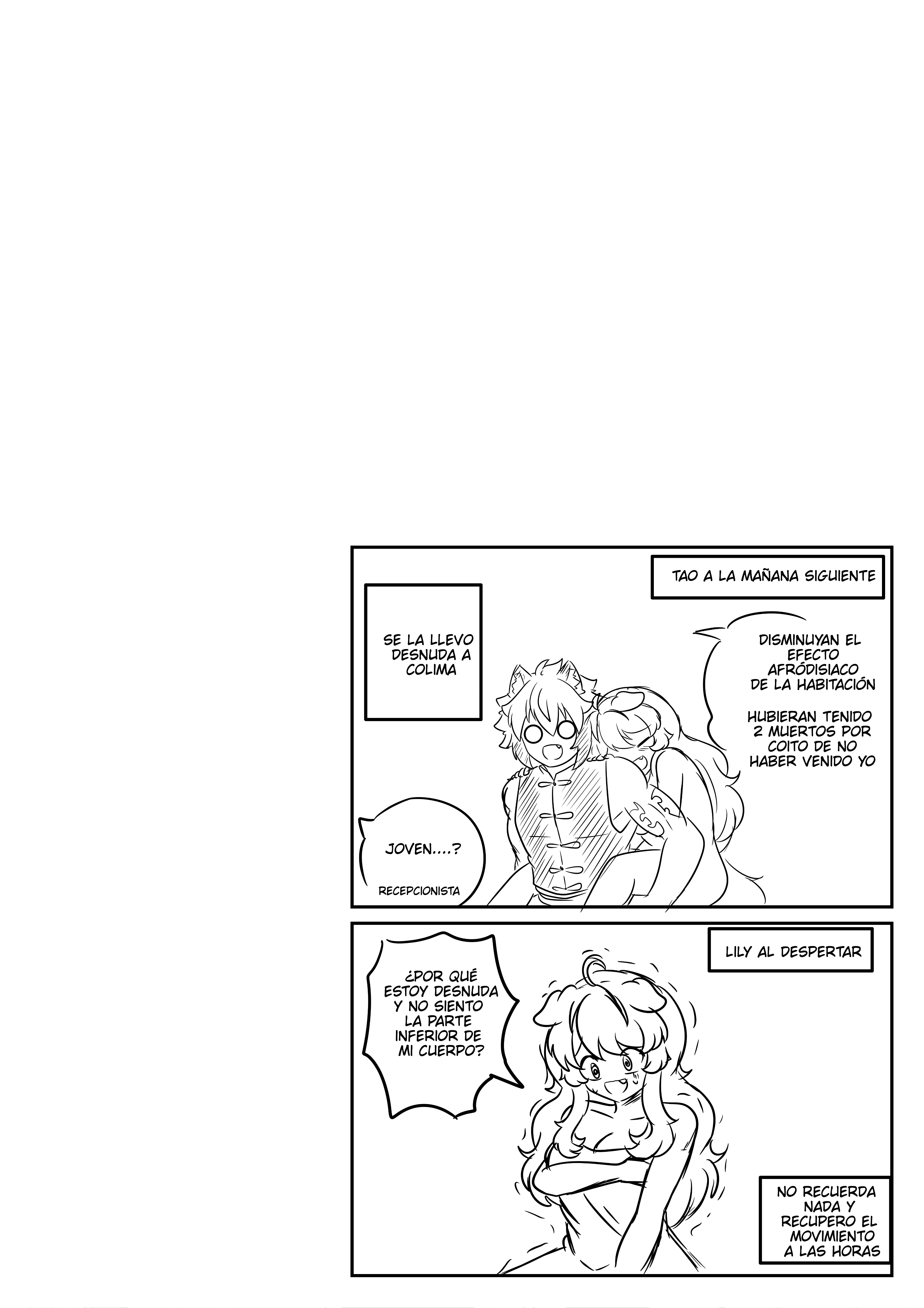 [Long Tao] Solo un Reto (Comic porn)