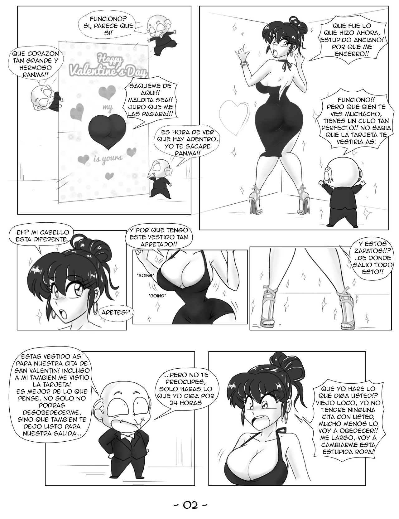 [Linkartoon] La Magia de San Valentin (Ranma 1/2)