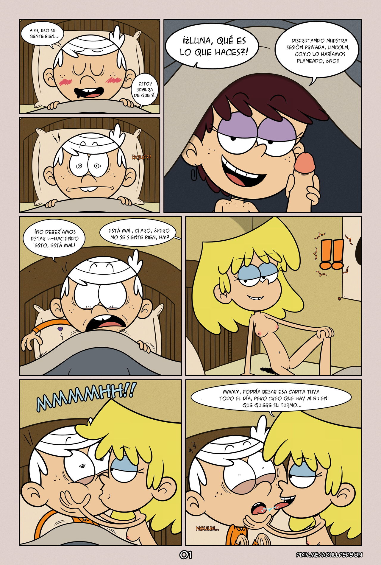 [Adullperson] Viviendo el sueño (The Loud House)