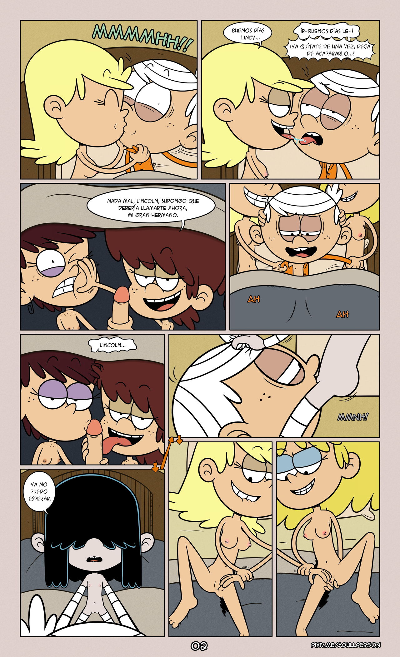 [Adullperson] Viviendo el sueño (The Loud House)