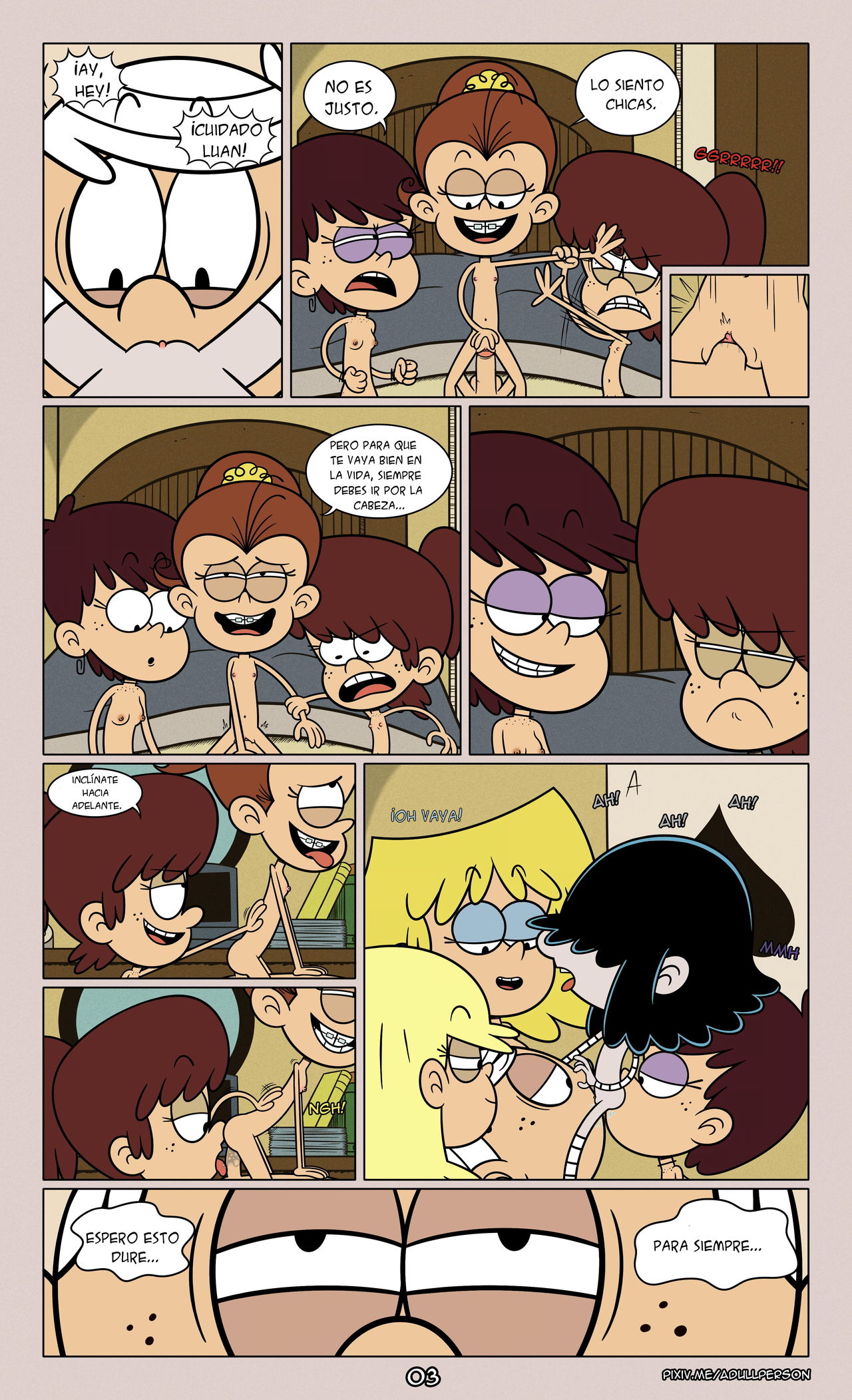 [Adullperson] Viviendo el sueño (The Loud House)