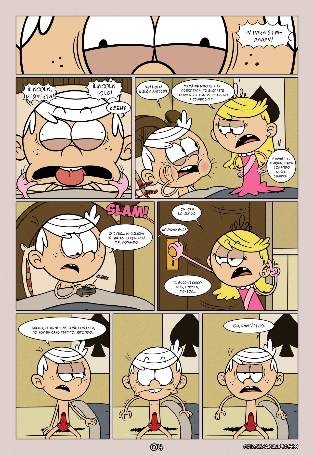 [Adullperson] Viviendo el sueño (The Loud House)