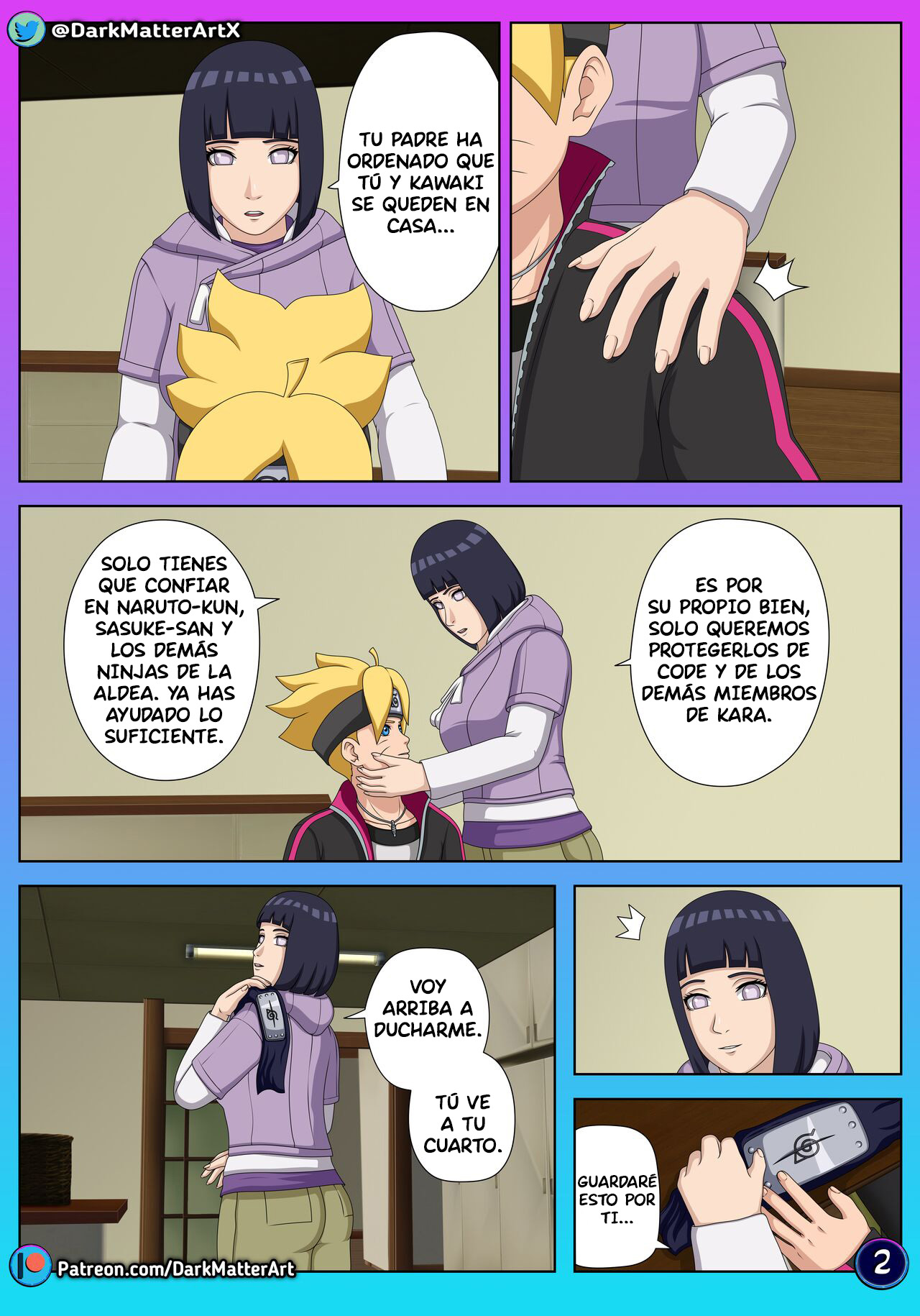 [DarkMatterArt] CONFUSION in BED parte 1 (Boruto: Naruto Next Generations)