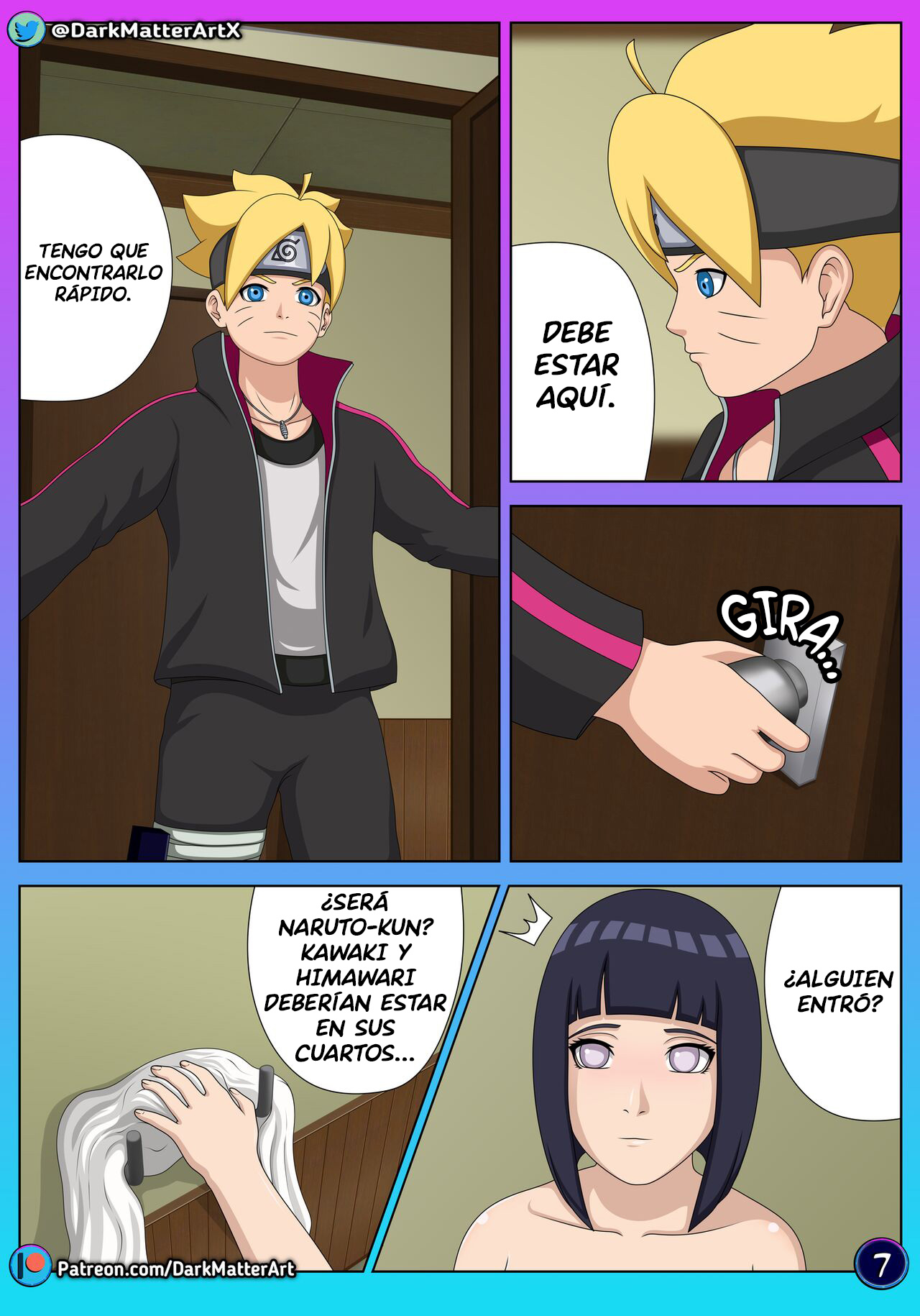 [DarkMatterArt] CONFUSION in BED parte 1 (Boruto: Naruto Next Generations)