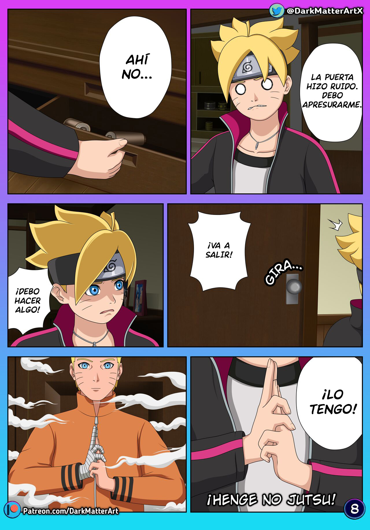 [DarkMatterArt] CONFUSION in BED parte 1 (Boruto: Naruto Next Generations)