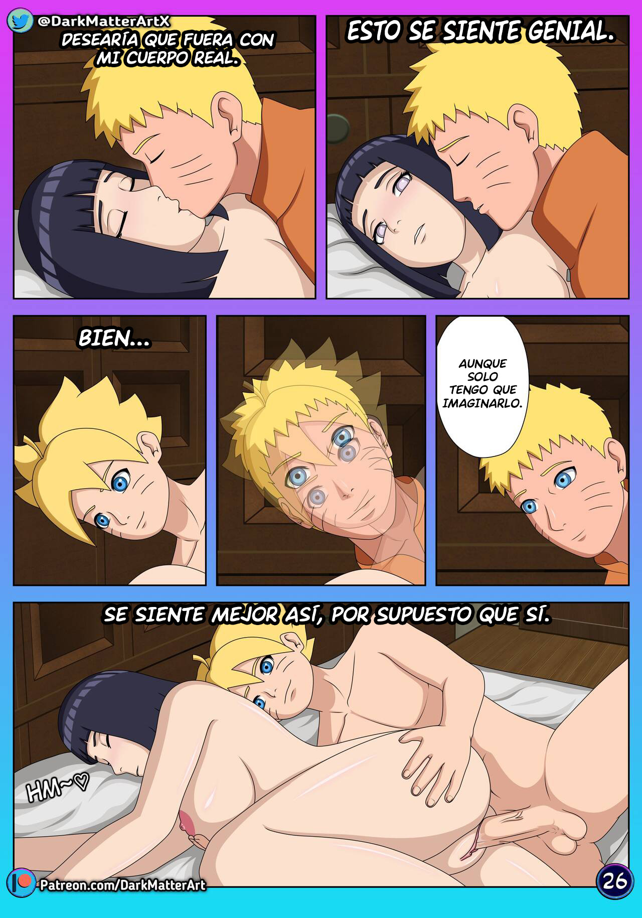 [DarkMatterArt] CONFUSION in BED parte 1 (Boruto: Naruto Next Generations)