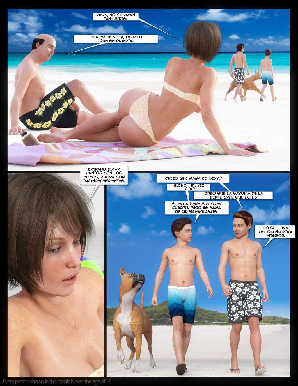 [NLT] FAMILY Vacation (Comic Porn)