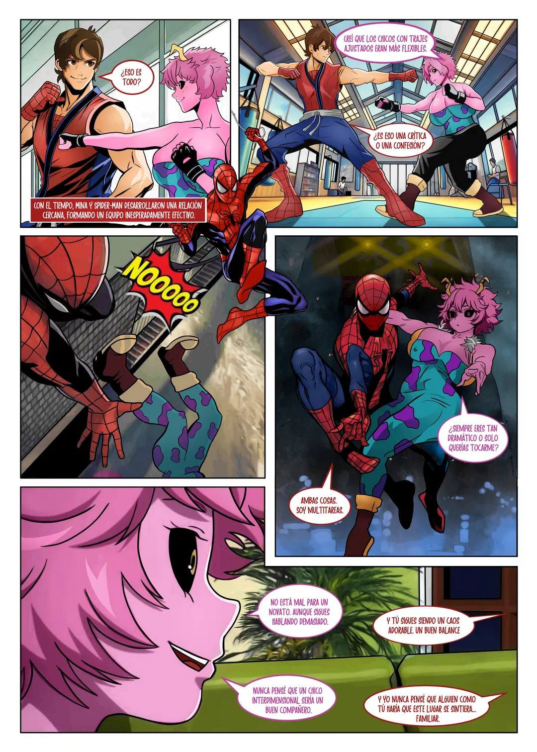 [Onirico] Mina Ashido x Spider-Man (My Hero Academia – Spiderman)