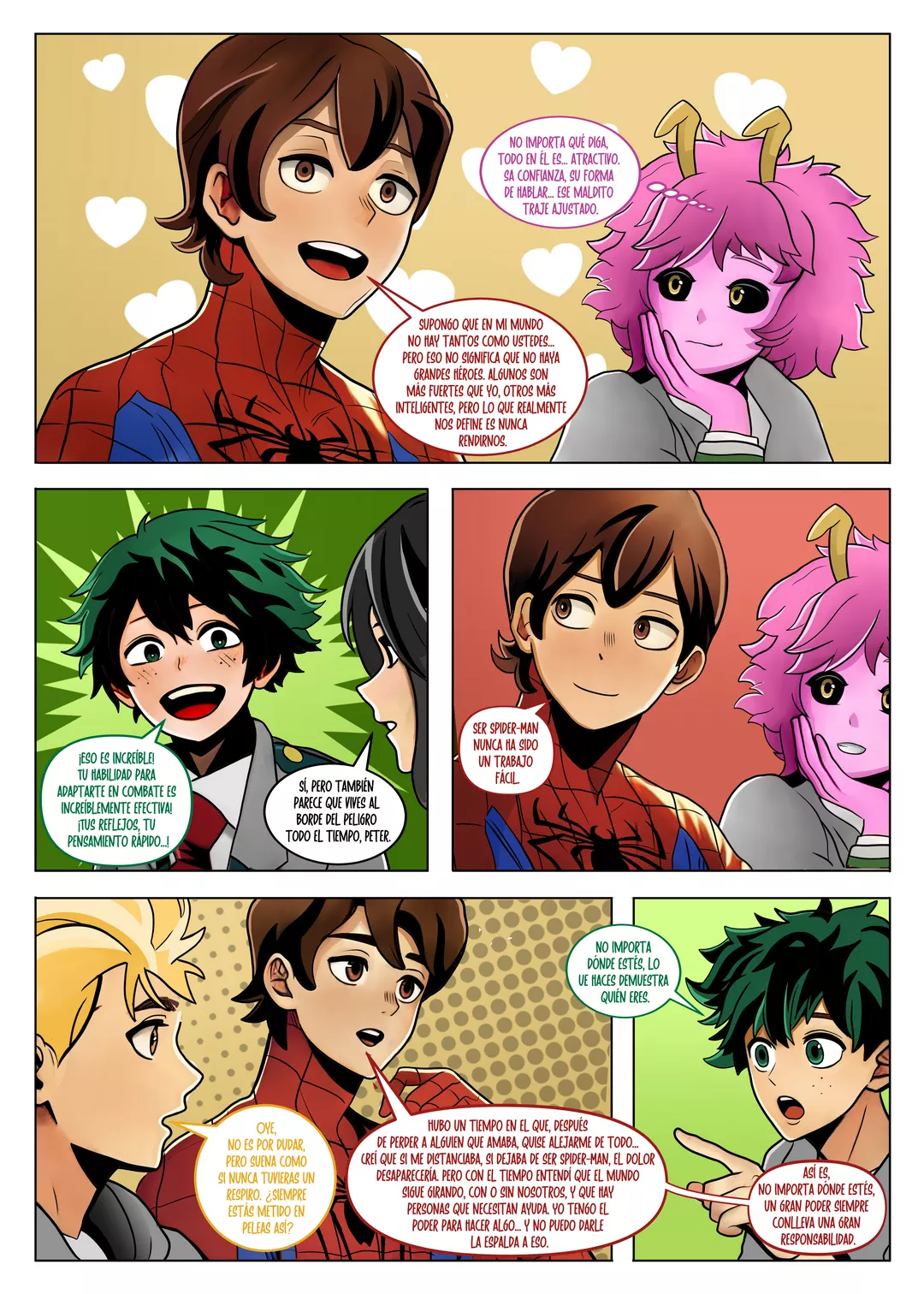 [Onirico] Mina Ashido x Spider-Man (My Hero Academia – Spiderman)