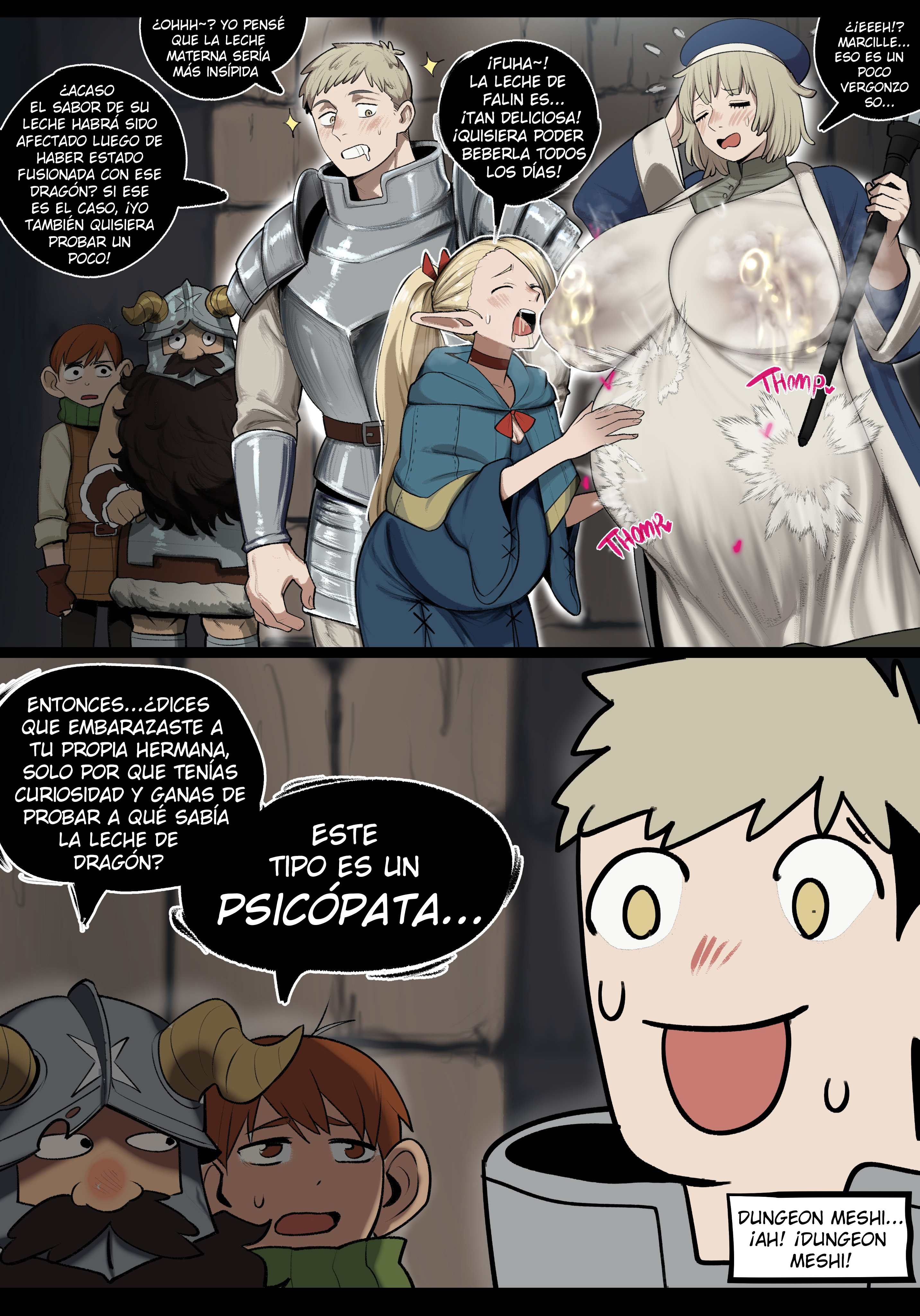 [GeulimyKun] Dungeon Pregnancy (Dungeon Meshi)