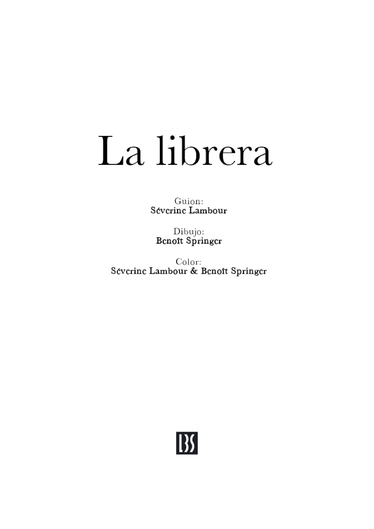 [Lambour y Springer] La Librera (Comic Porn)