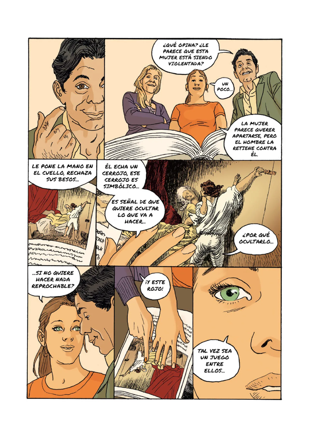 [Lambour y Springer] La Librera (Comic Porn)