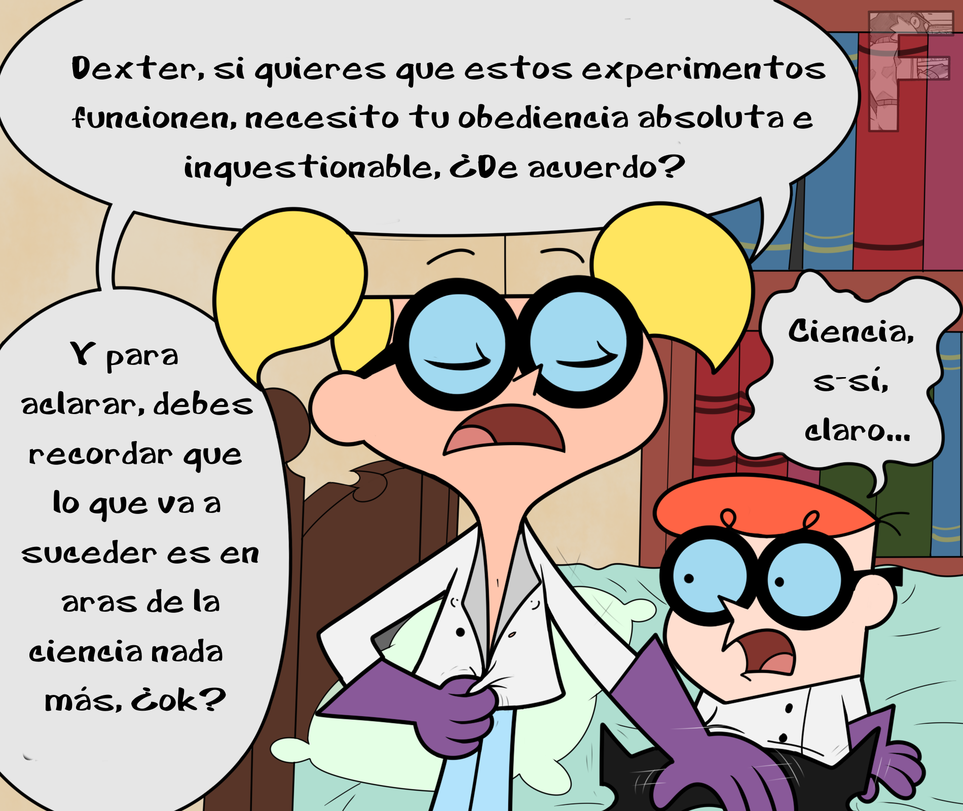 [DXT91] New research (Dexter’s Laboratory)