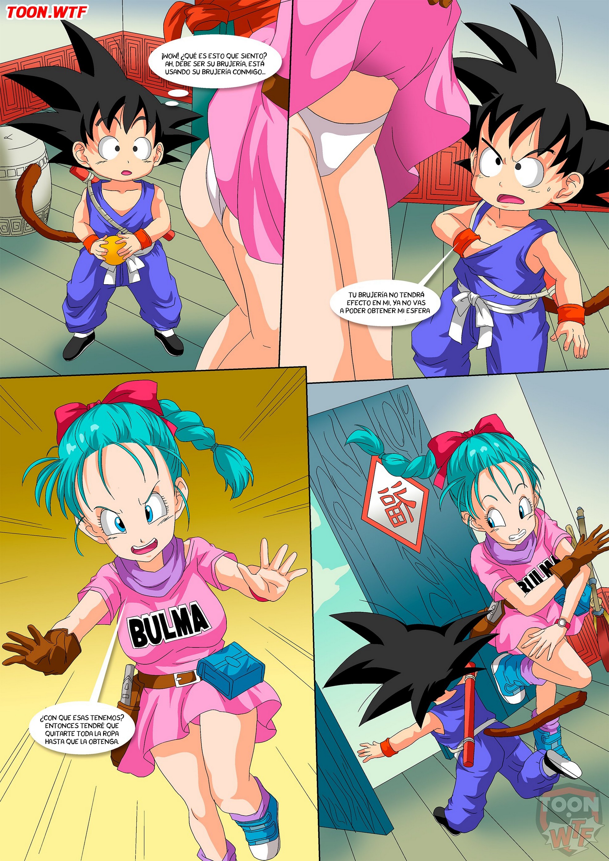 [Palcomix] Hands Off Dragon Balls (Dragon Ball)