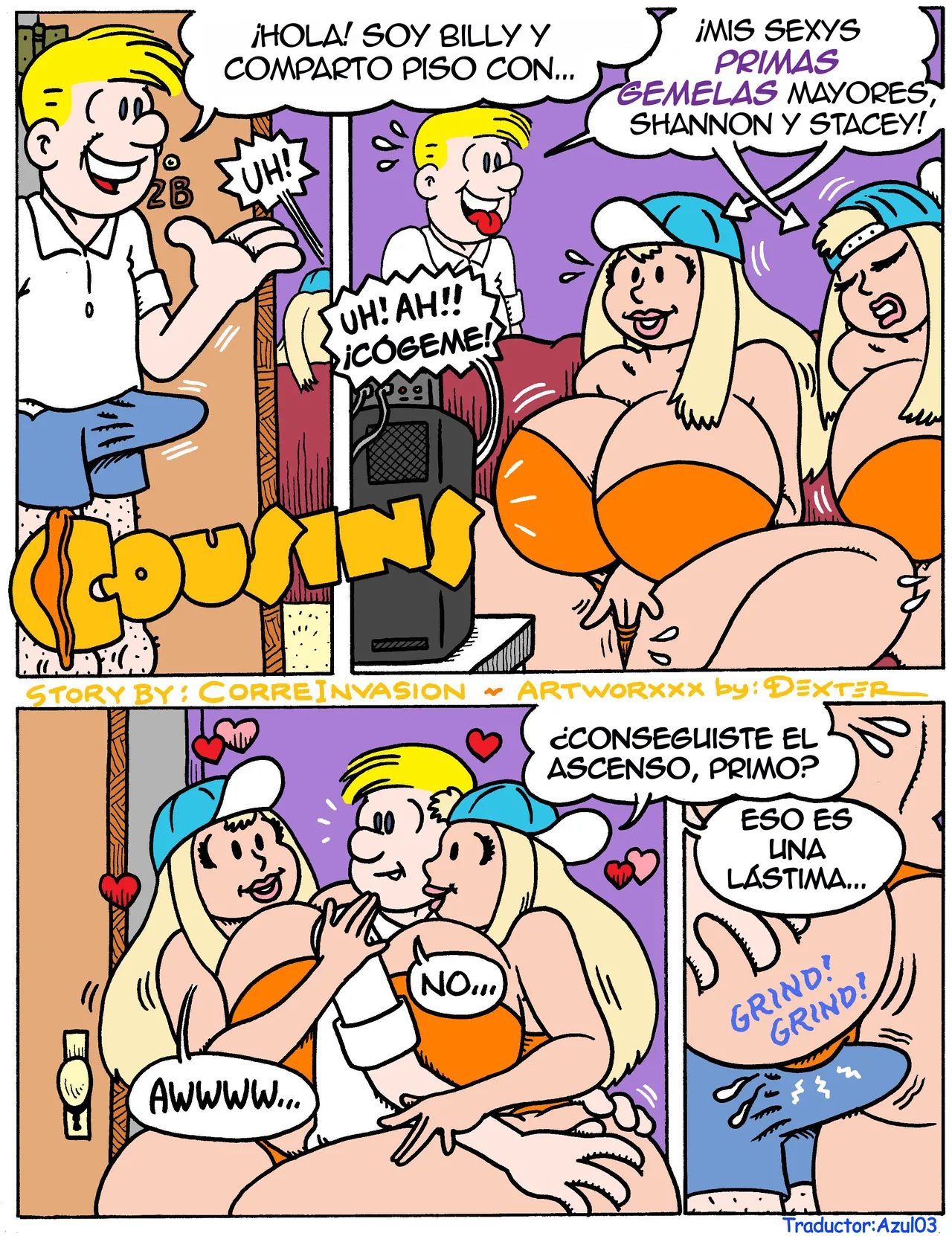 [Dexter Cockburn] Cousins (Comic Porn)