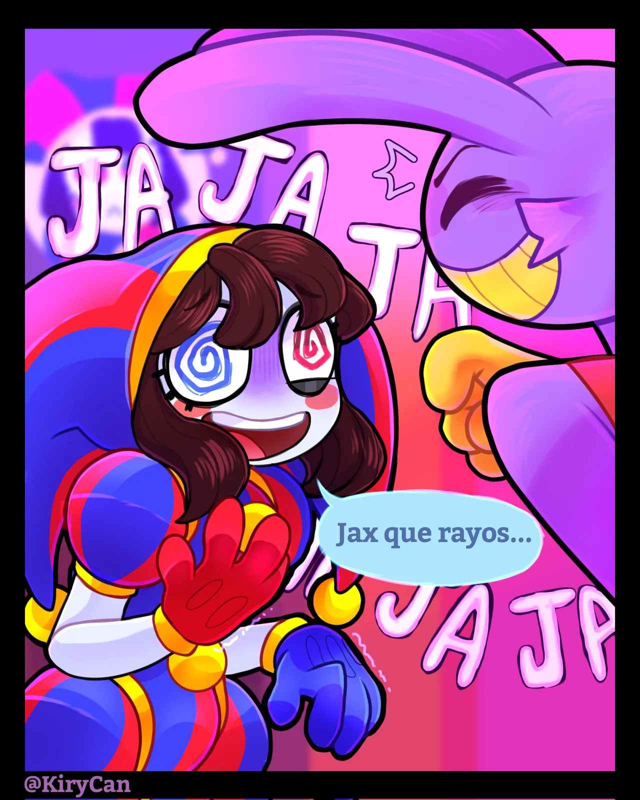 [KiryCan/HirofumiShirota] Una noche con Jax (The Amazing Digital Circus)