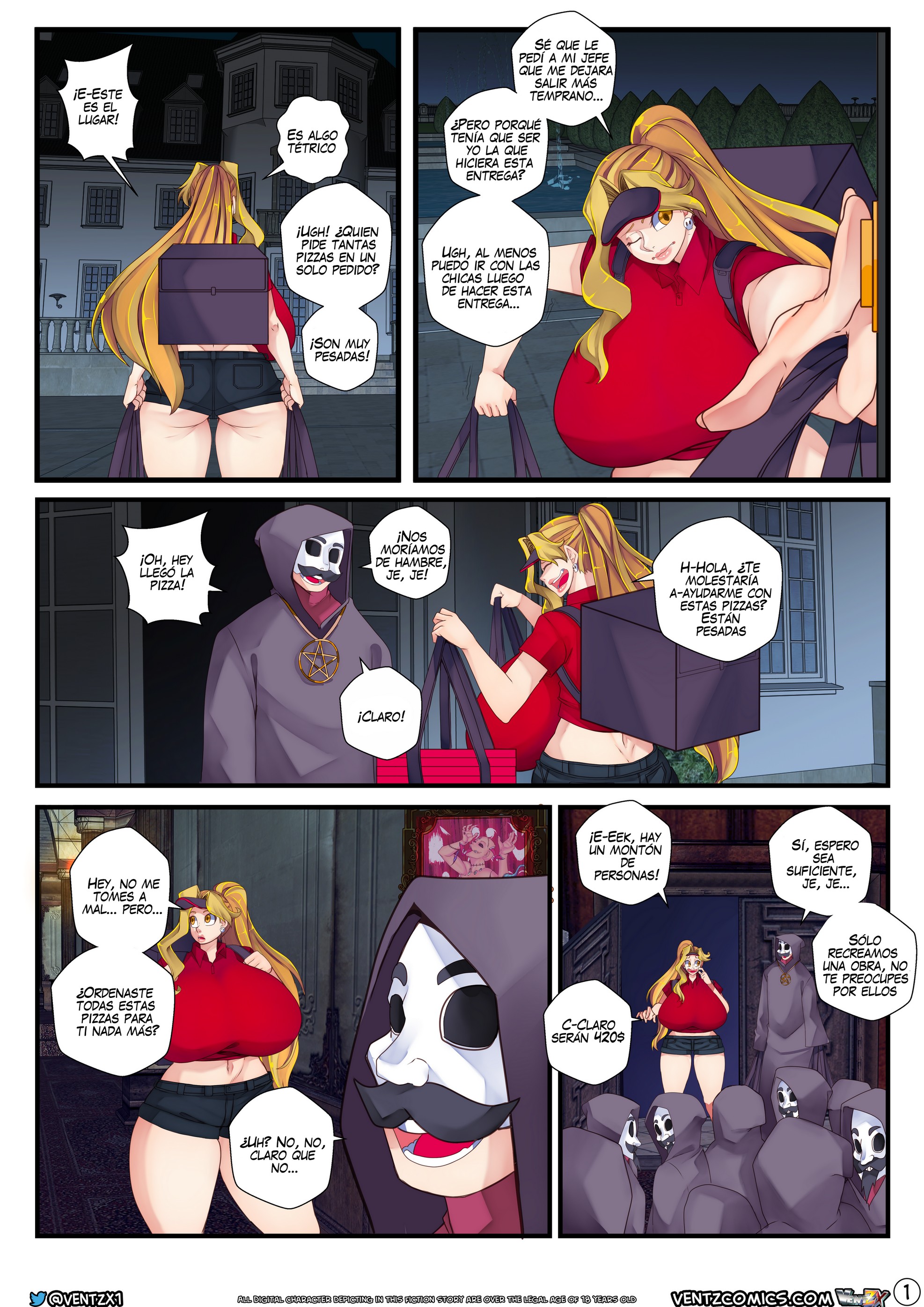 [Ventz] Dark Temptations (Comic Porn)