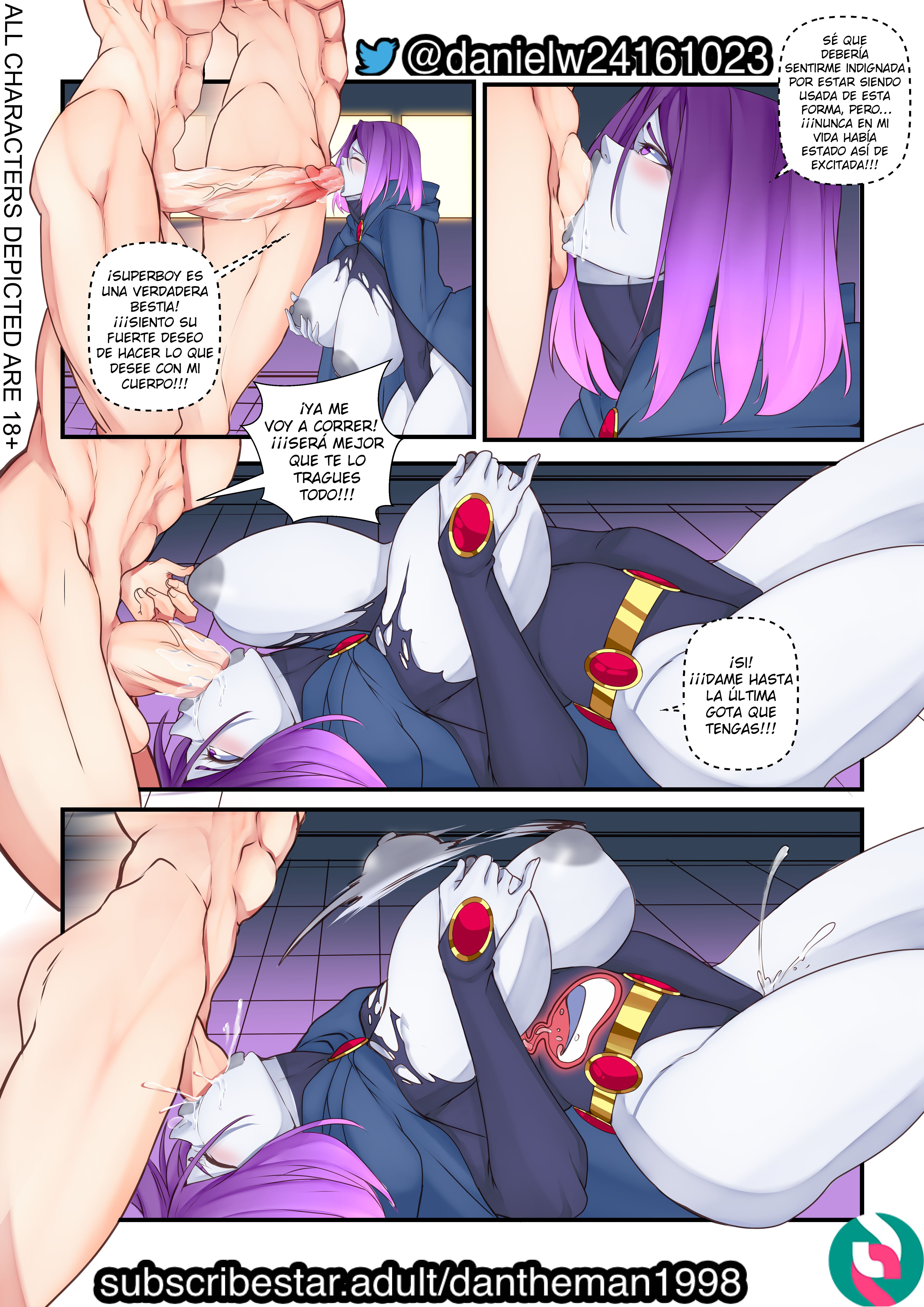 [DanTheMan] Super Sensual Sparring (Teen Titans)