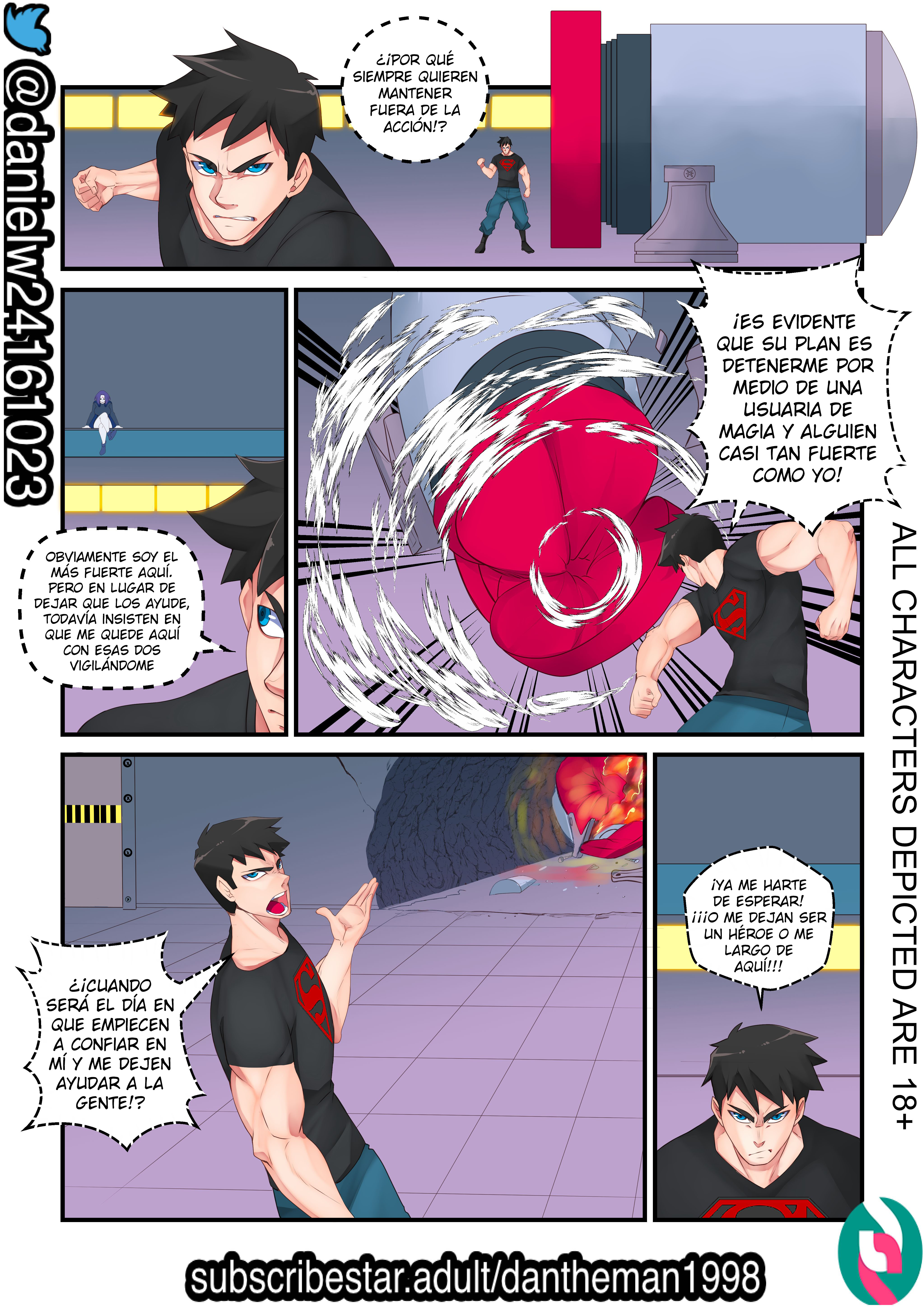 [DanTheMan] Super Sensual Sparring (Teen Titans)