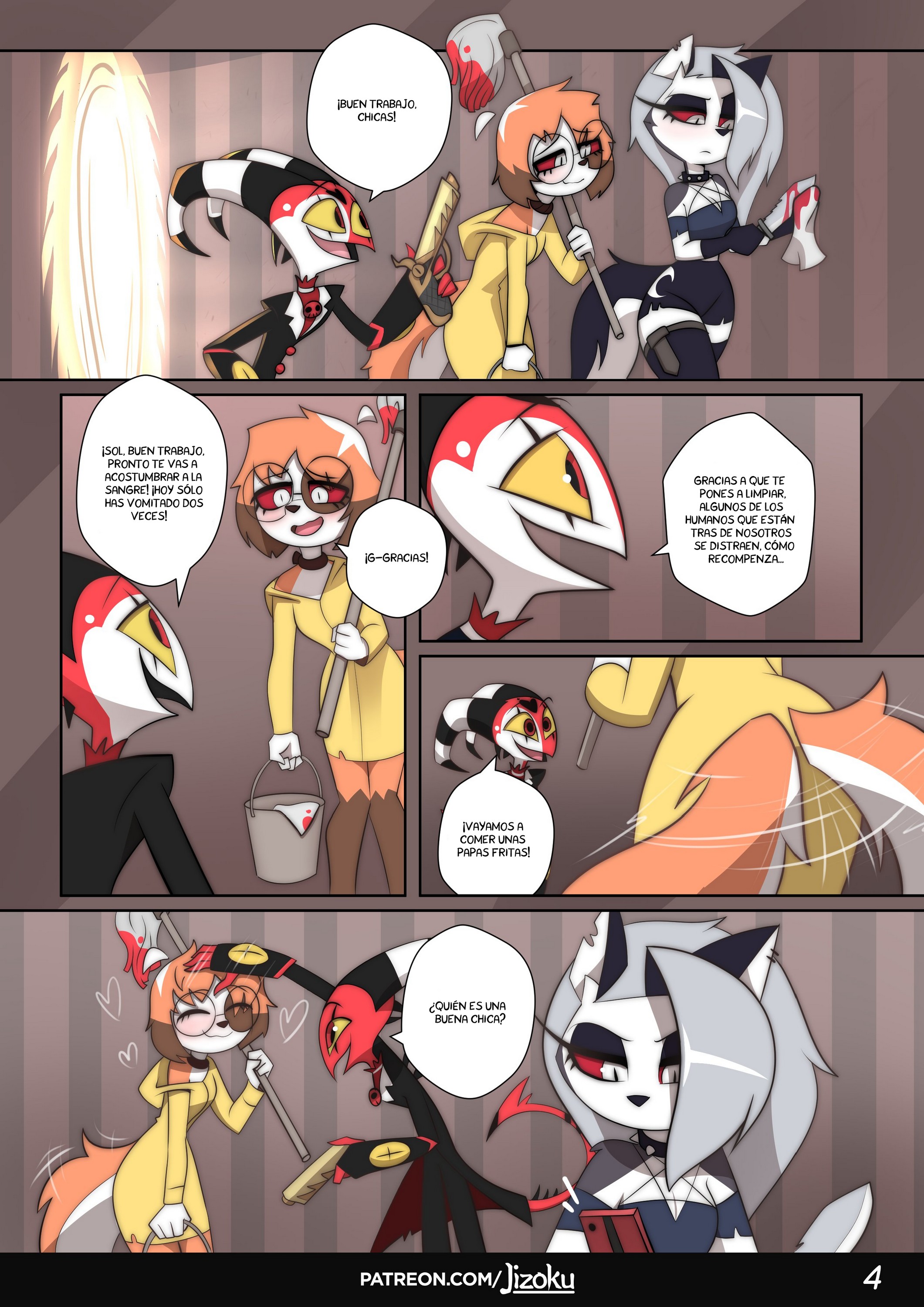 [Jizoku] A Night With Loona 3 (Helluva Boss)