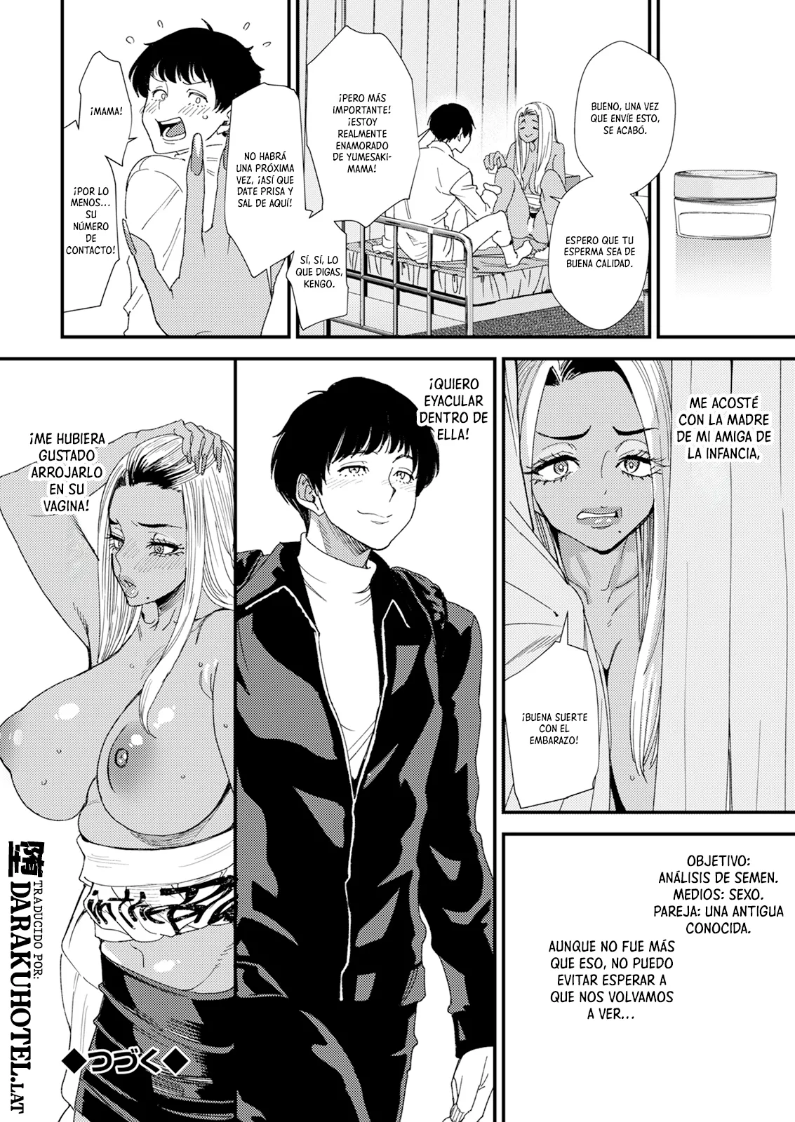 [Ooshima Ryou] Kuro Gyaru Mama-san Harama Sex (Action Pizazz 2026-01)