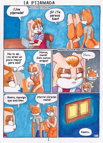 [Loshon] La Pijamada (Sonic the Hedgehog)