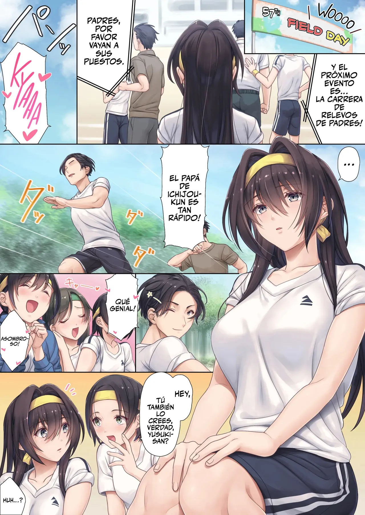 [Airy Socks (Mafuyu HEMP)] Musume no Class no Iinchou wa Papa ga Hoshii Rashii