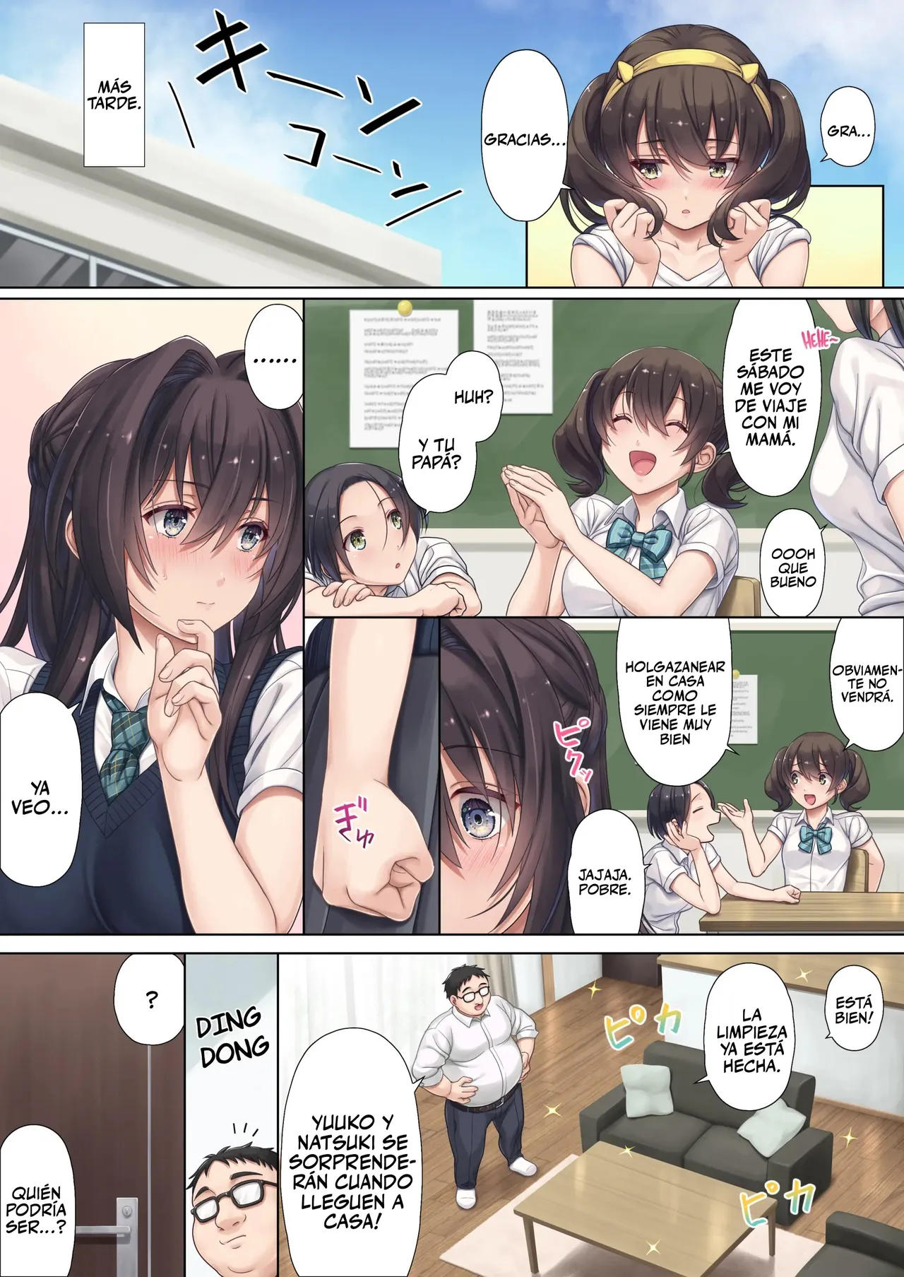 [Airy Socks (Mafuyu HEMP)] Musume no Class no Iinchou wa Papa ga Hoshii Rashii