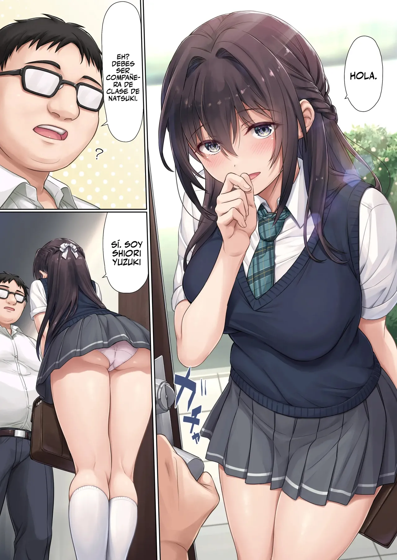 [Airy Socks (Mafuyu HEMP)] Musume no Class no Iinchou wa Papa ga Hoshii Rashii