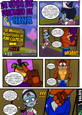 [B13TY] La Hora de Descanso de Nina (Crash Bandicoot)
