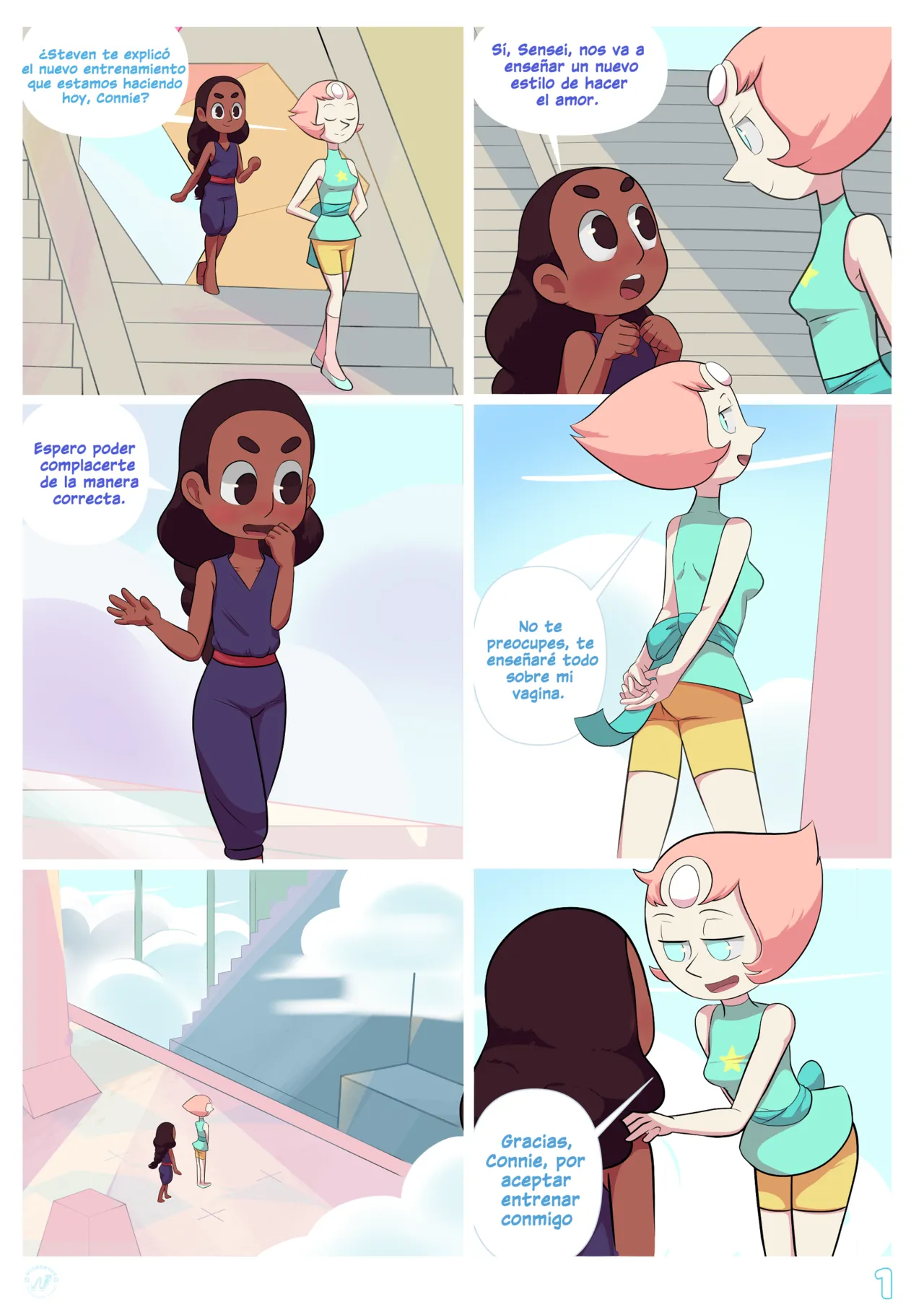 [Nyoronyan] Pearl's Training (Steven Universe)