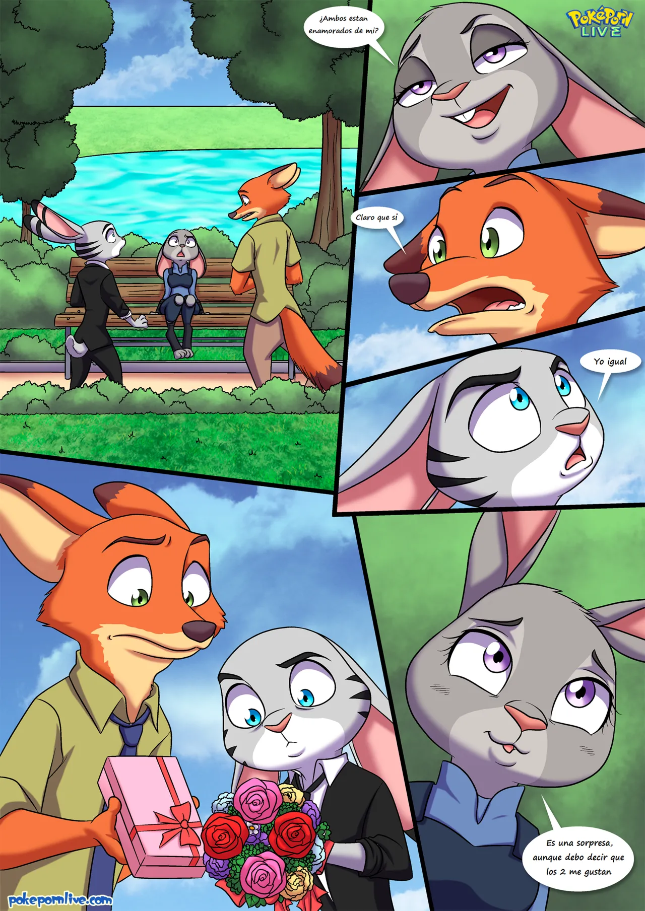 [Palcomix] A Fun Threesome (Zootopia)