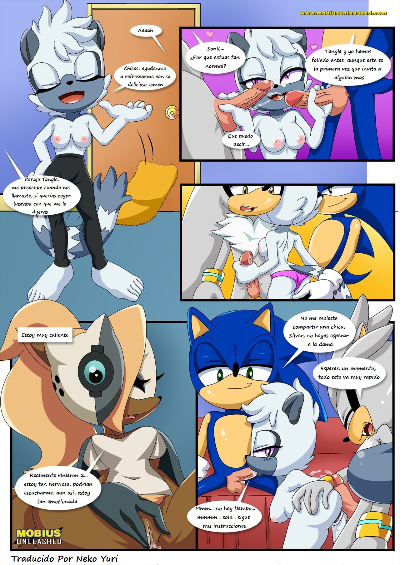 [Palcomix] Whispered Moans (Sonic the Hedgehog)