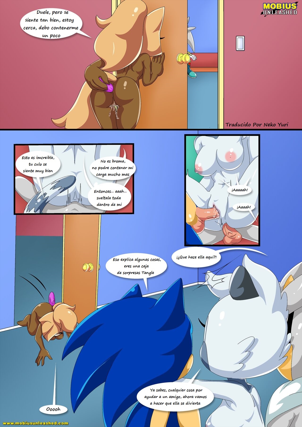 [Palcomix] Whispered Moans (Sonic the Hedgehog)