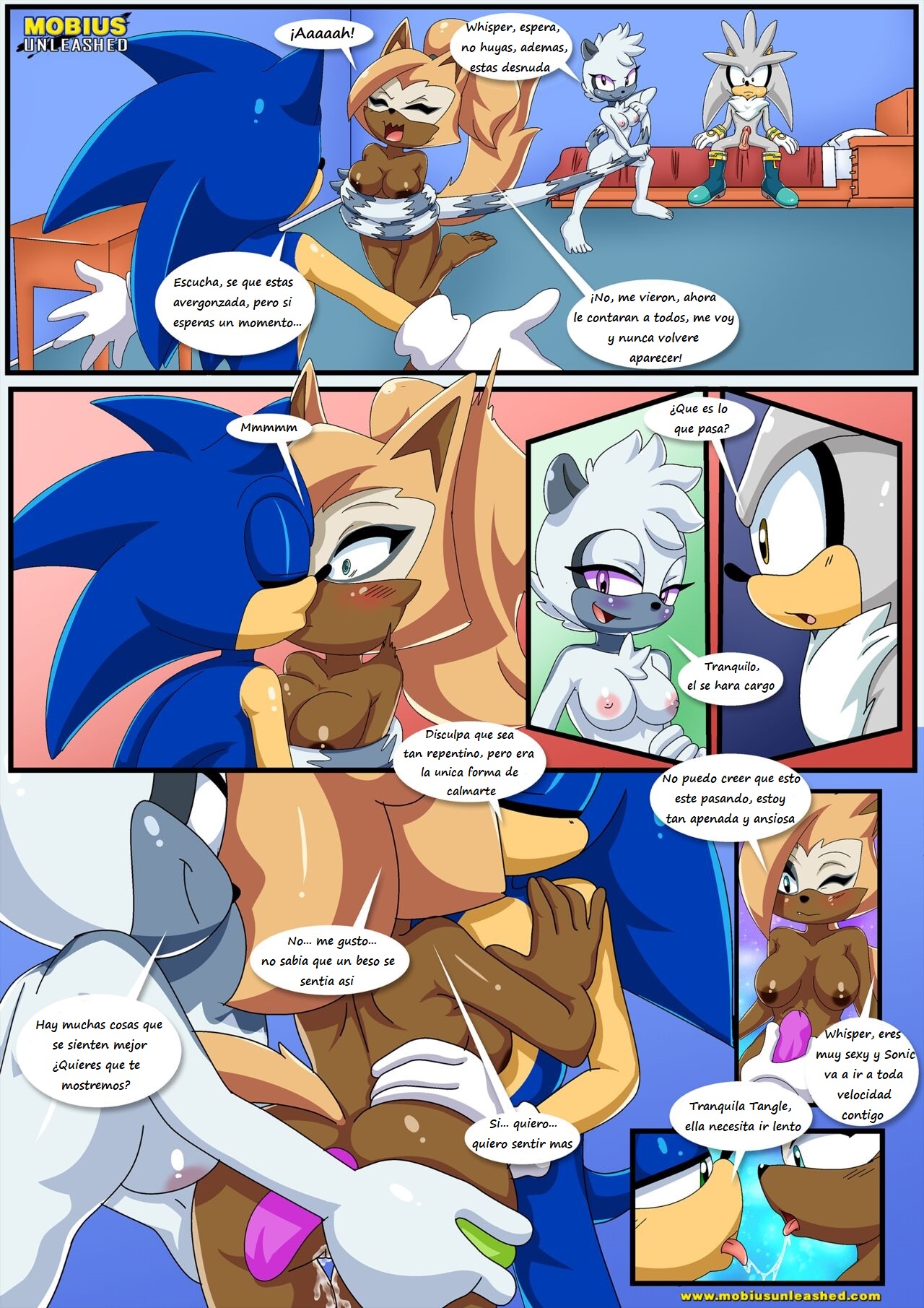 [Palcomix] Whispered Moans (Sonic the Hedgehog)