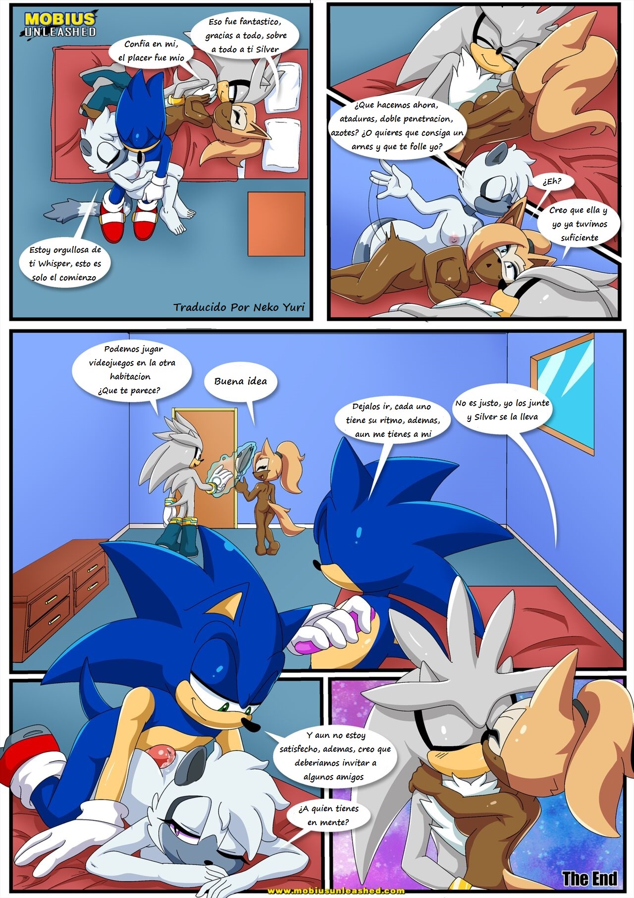 [Palcomix] Whispered Moans (Sonic the Hedgehog)