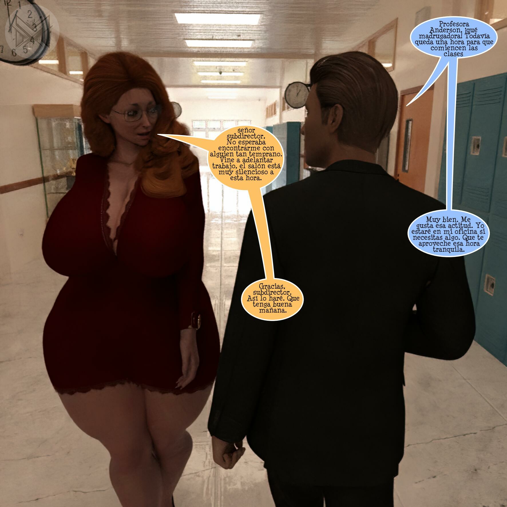 [Meggadroide] Deseo PROHIBIDO parte 2 (Comic Porn)