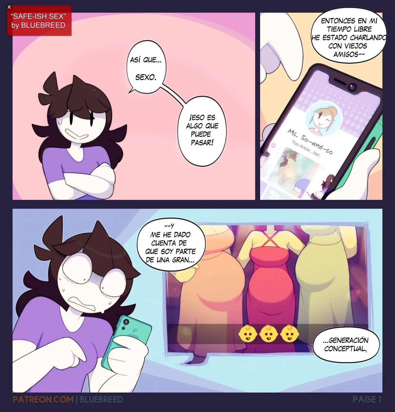 [BlueBreed] Safe-ish Sex (Jaiden Animations)
