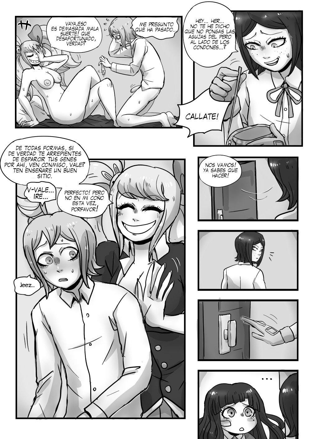 [NotSafeForFruit] Ms. Enoshima's Art Lesson (Danganronpa)