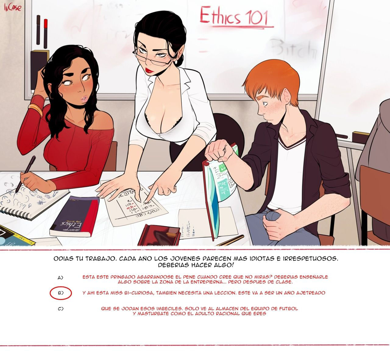 [InCase] ETHICS 101 (Comic Porn)
