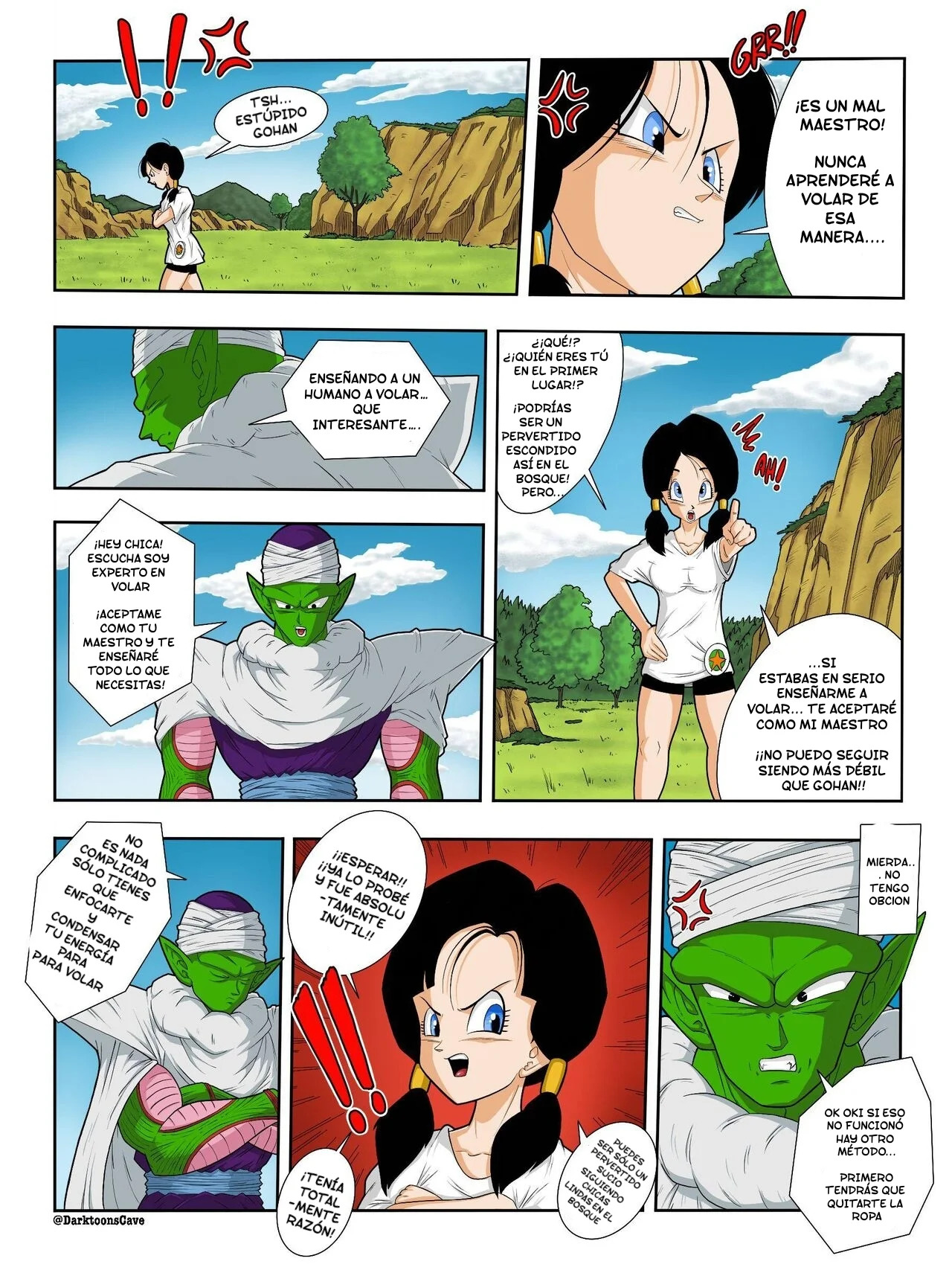 [Darktoons Cave] El MAESTRO verde de la LINDA VIDEL (Dragon Ball Z)