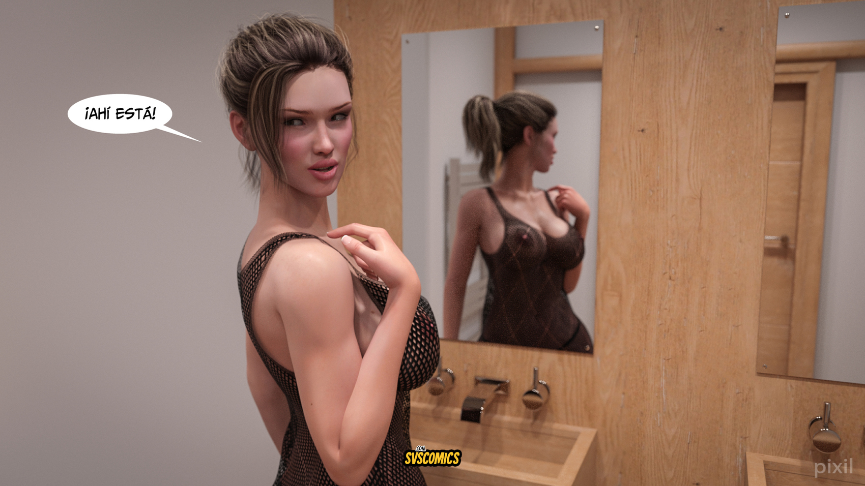 [Pixil] Good WIFE — Best MOTHER parte 1 (Comic Porn)