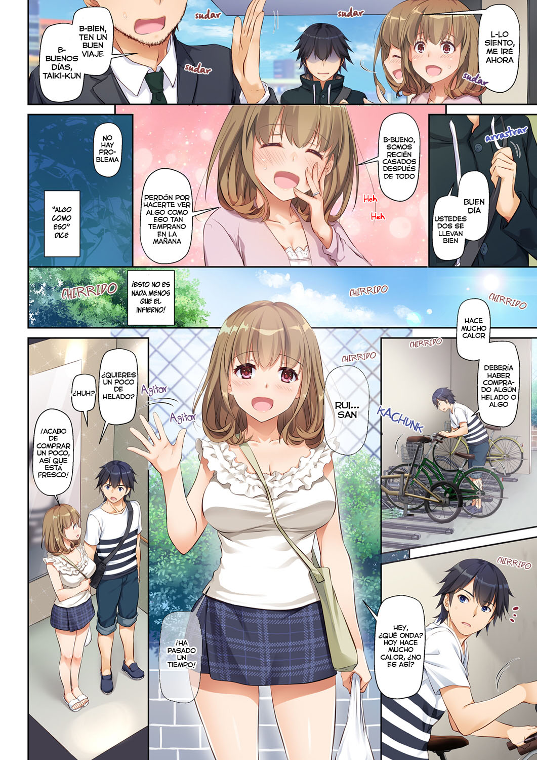 [Nakajima Yuka] HITOZUMA Osananajimi to HITONATSU no Dekigoto (Comic Porn)