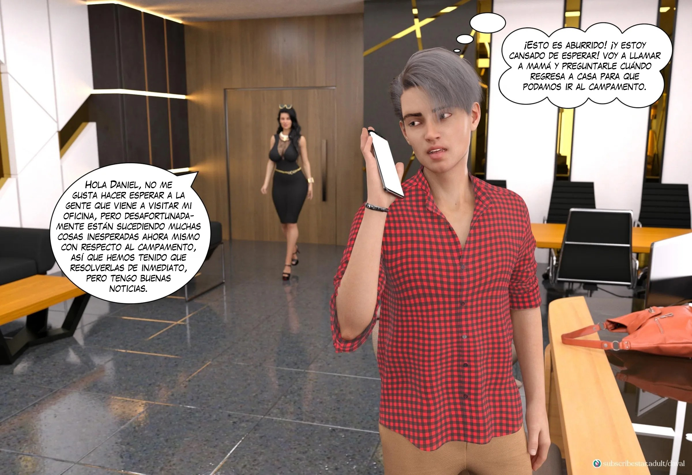 [Daval3D] IMMORAL Desires parte 14 (Comic Porn)